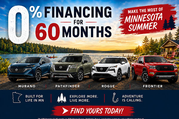 Big Savings on New Nissan this month at Miller