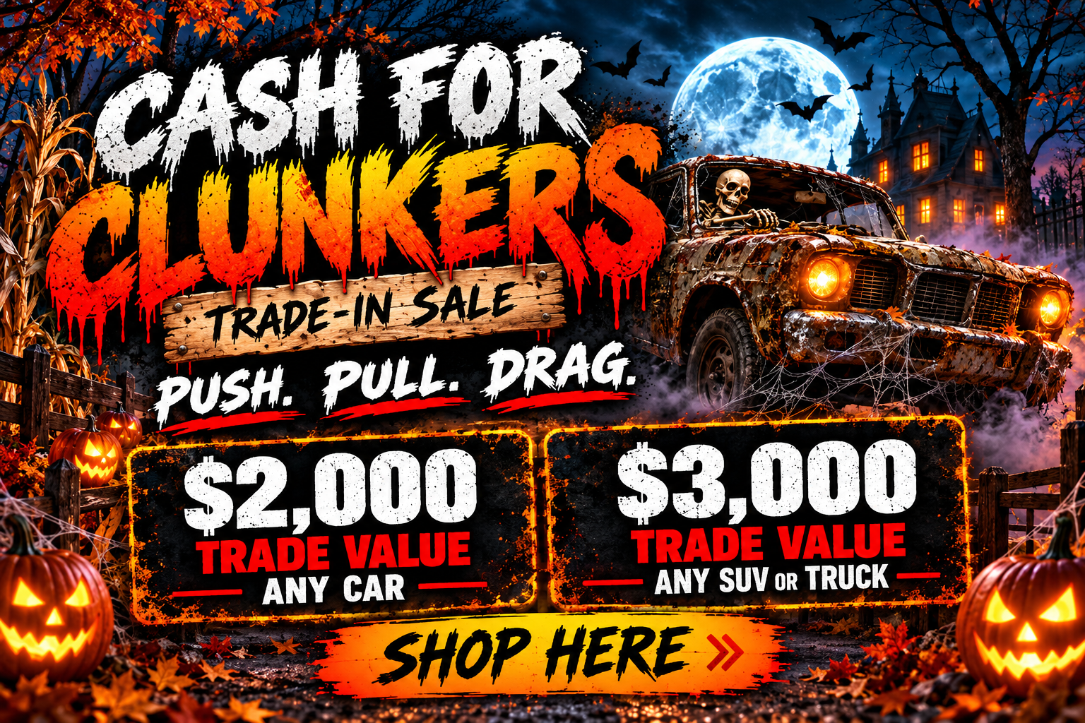 Cash for clunkers is back!