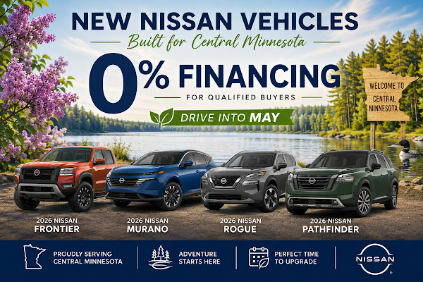 Big Savings on Nissan this month