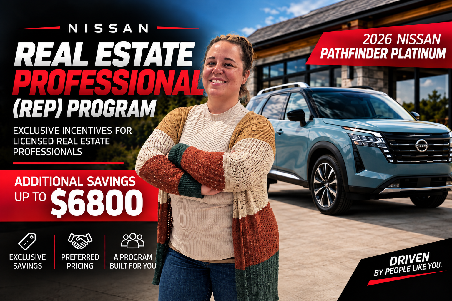 Realtor program with Nissan