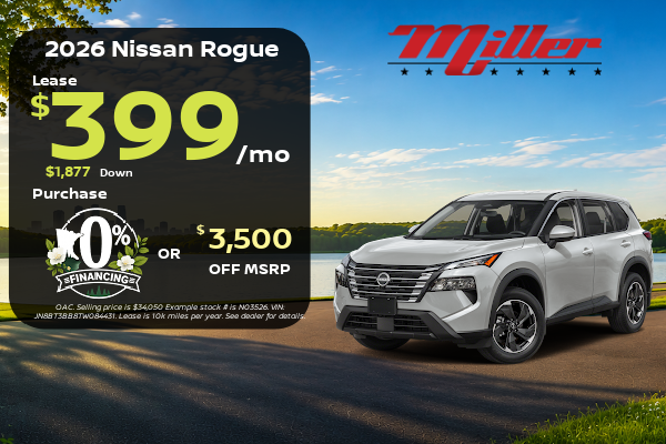 Big Savings on Nissan this month