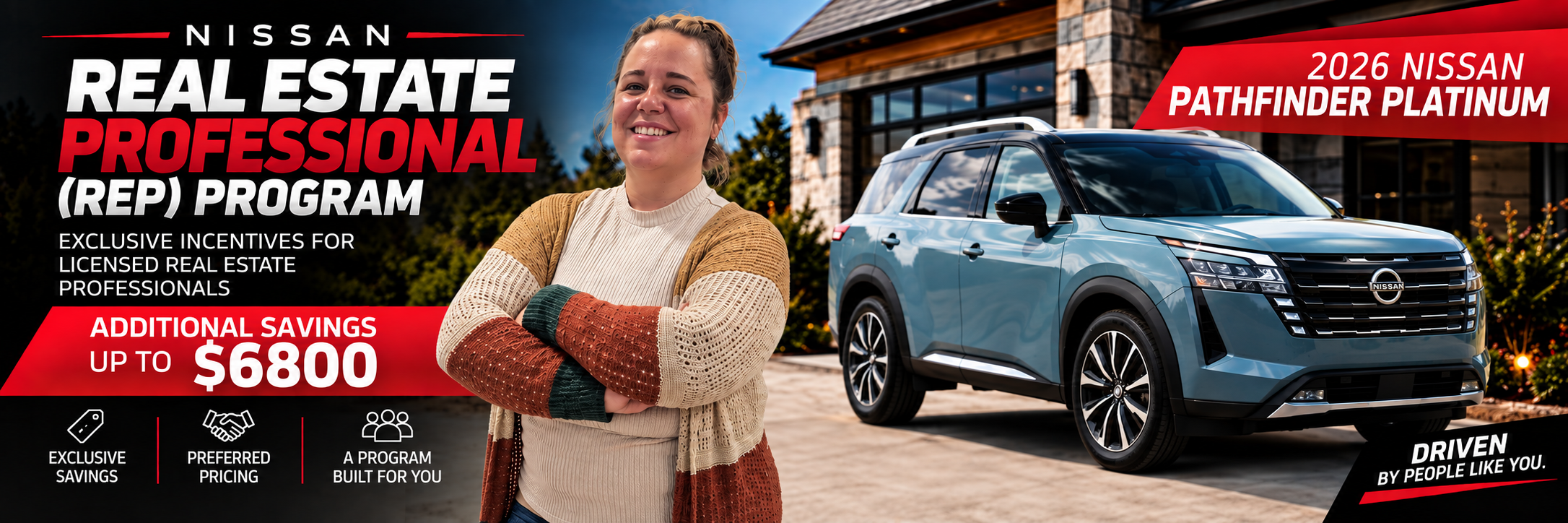 Realtor program with Nissan