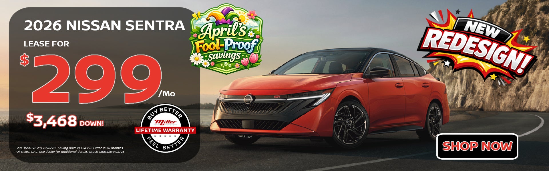 Big Savings on Nissan Sentra this MOnth at Miller Auto