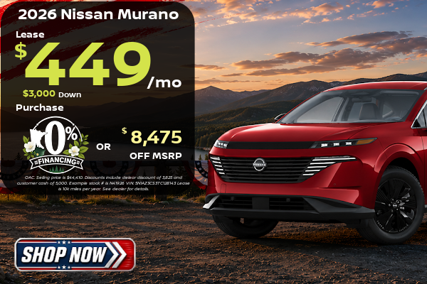 Big Savings on Nissan This month at Miller Nissan St Cloud