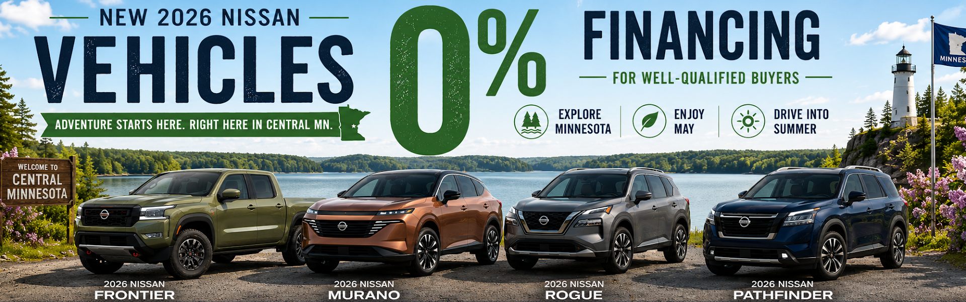 Big Savings on Nissan this month